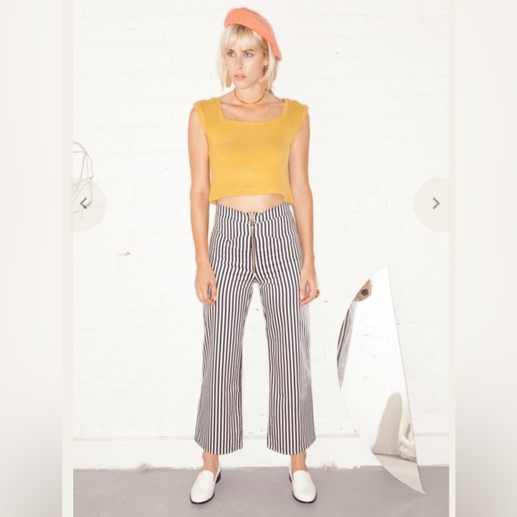 LYKKE WULLF JESSE ZIP UP PANT - STRIPE / SMALL - Picture 5 of 6